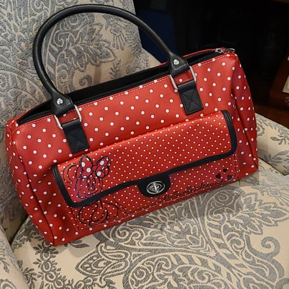 Disney Minnie Mouse polka dot purse